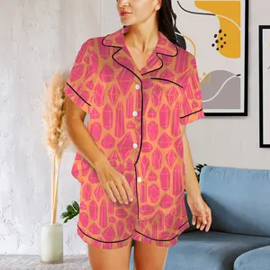 Bridesmaid Pajama Set, Bridal Party Pajamas, Women Matching Pajamas, Bachelorette Party Pajama Sets, Bride Squad, Bridesmaid Proposal Gift - Gem Squad