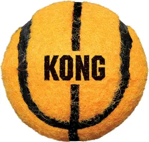 Kong Sport Balls - Extra Bouncy, Tough Balls for Indoor/Outdoor Play - Small (3 Pack - Assorted)