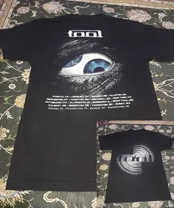 Band Tees, Rock T Shirt TOOL TOUR BAND TEES, Tool Rock Band T Shirts, Tool Heavy Metal Band, Reprint