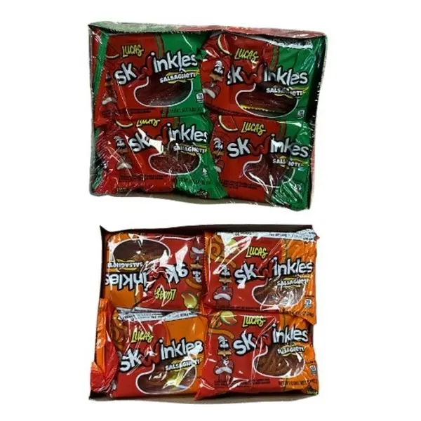 Lucas Skwinkles Watermelon and/or Mango Snack 12ct Candy Variety Pack Fruit Flavored