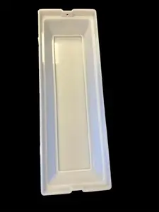 F-5213- White | Wall Pack Light Cover Replacement | Size: Length 13.38" | 4.53" Wide | 2.44" Deep