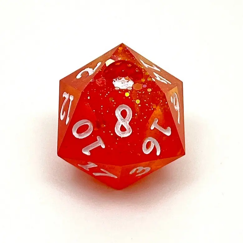 Flame Spark - White Ink