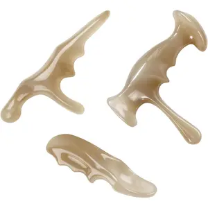 Manual Trigger Point Massage Tool Thumb Saver Deep Tissue Massage 3Pcs Set for Whole Body, Knot and Stress Relief Muscle Relaxation