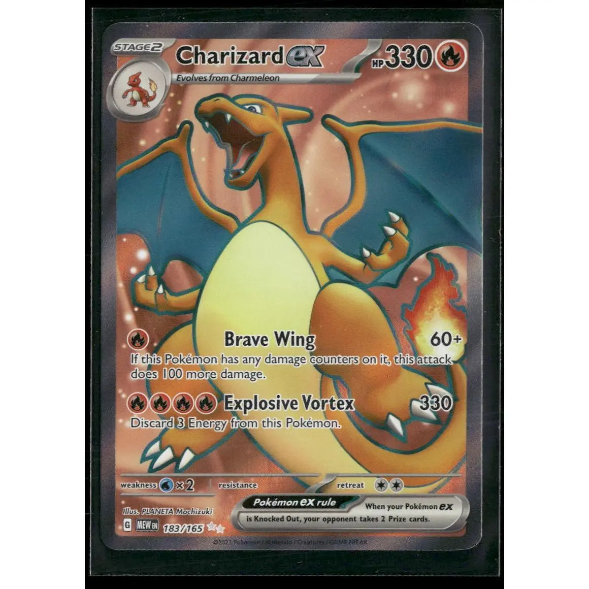 SV: Scarlet & Violet 151 Charizard ex #183/165
