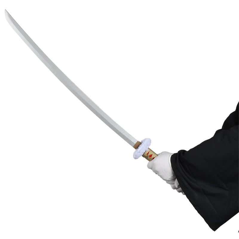 Anime Bamboo Wooden Roronoa Zoro Sword Cosplay Death Surgeon Trafalgar Law 41 Inches Cosplay with Belt Holder Stand Display for Halloween Role Playing Cosplay Collection Decoration