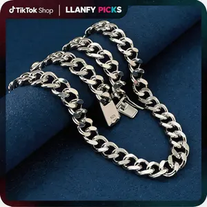 925 silver plated 10mm Cuban Link Curb Chain Necklace for Men Women 925 silver plated Chain  20/26 Inches，Hypoallergenic & Tarnish-Resistant, Durable Hip Hop Jewelry for Daily Wear