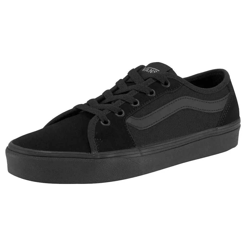 Vans Filmore Decon Sneaker in Black Canvas | Women's Low-Top