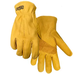 Construction Gloves 257, Heavy Duty Gloves, Leather Work Glove