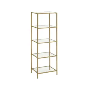 VASAGLE Slim Shelving Unit for Bedroom