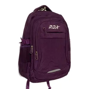 RDA Backpack for School and Travel - Medium Size, Purple
