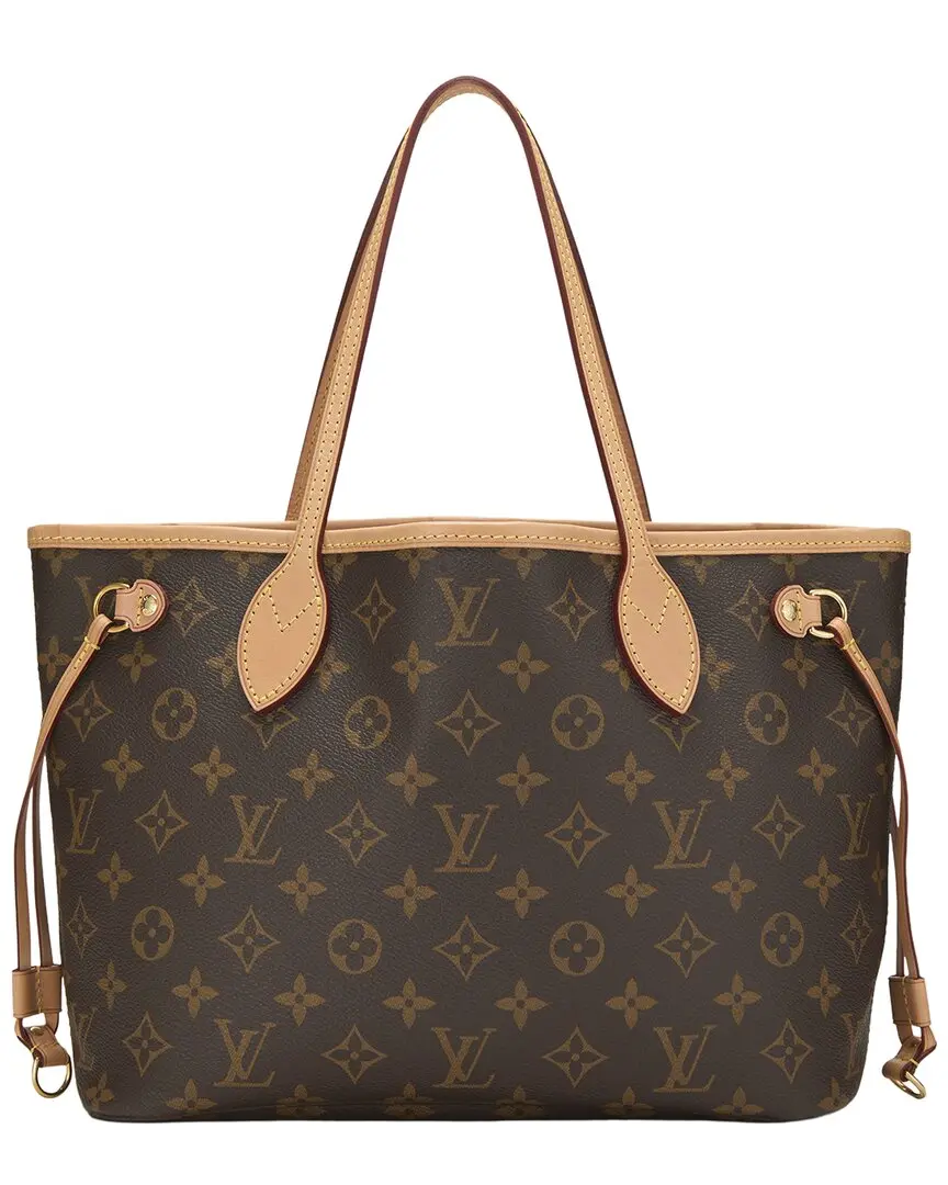Louis Vuitton Brown Monogram Canvas Neverfull PM (Authentic Pre-Loved)