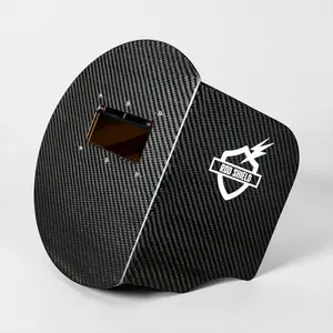 Rod Shield One Piece Carbon Fiber Pancake Welding Hood Rod Shield One Piece Carbon Fiber Pancake Welding Hood