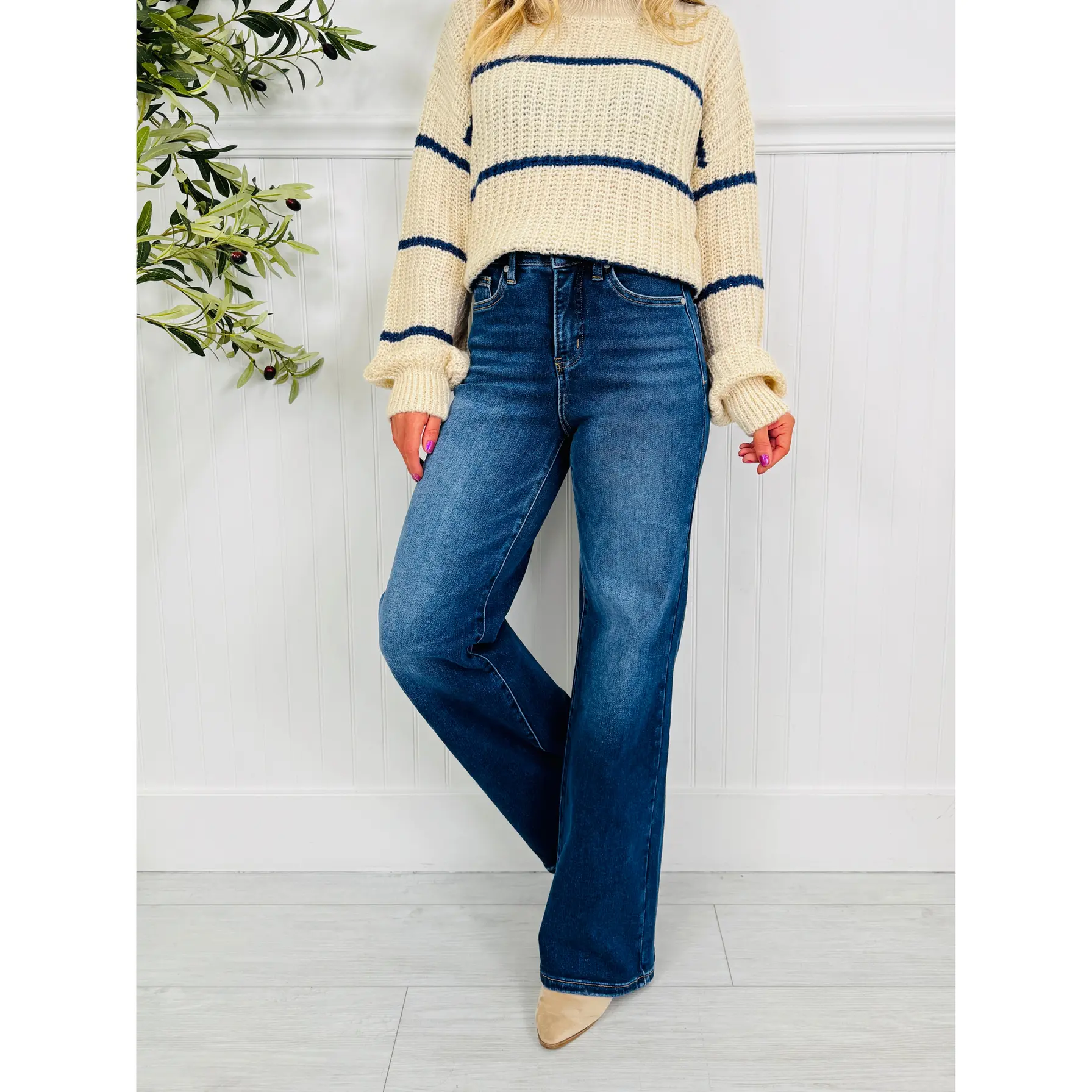 Made For You Wide Leg Jeans in Multiple Inseams