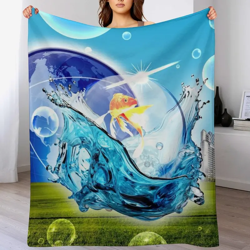 Godzilla Blanket Cartoon Soft Warm Godzilla Throw Blankets for