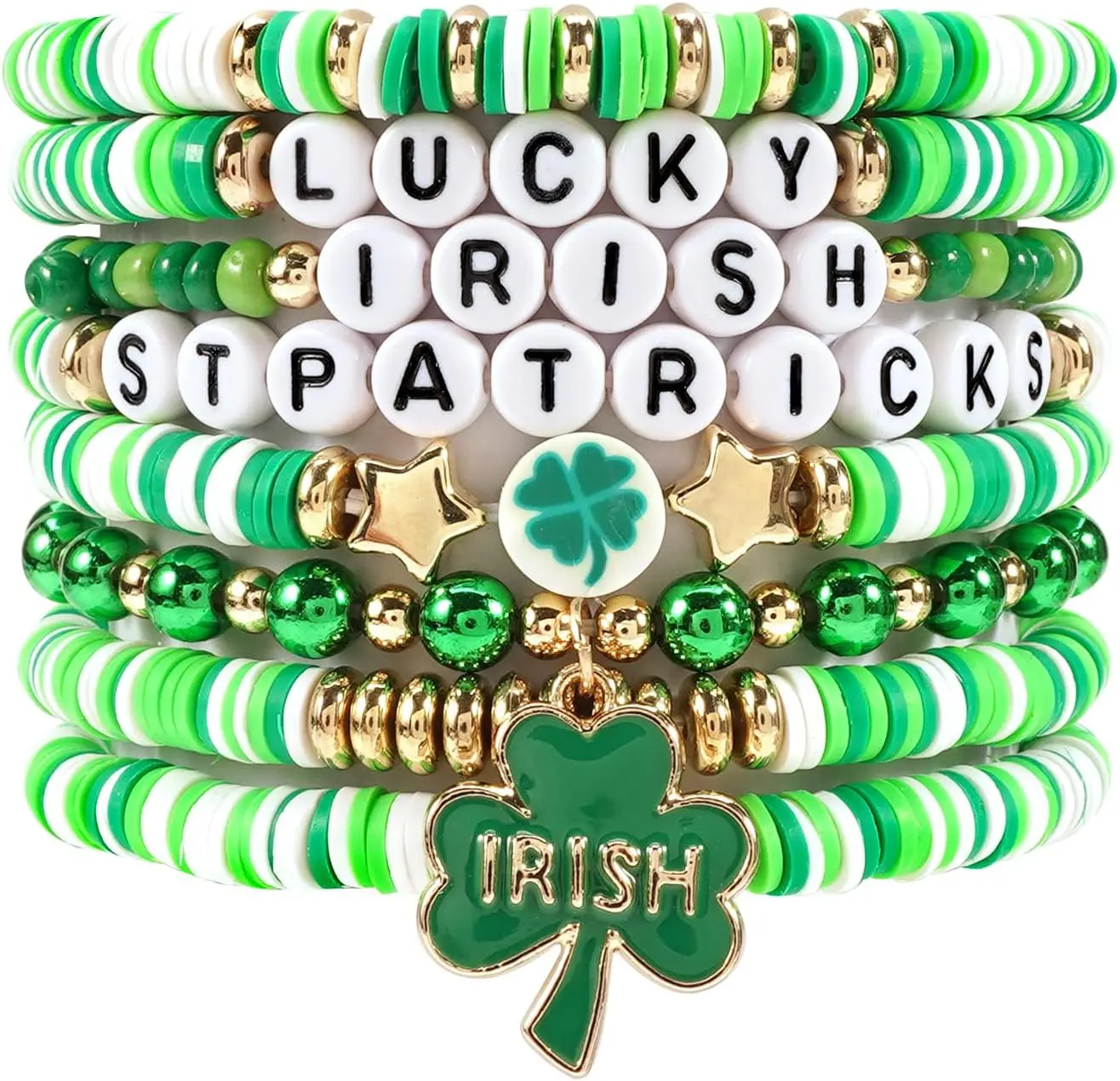 St. Patrick's Bracelets-R