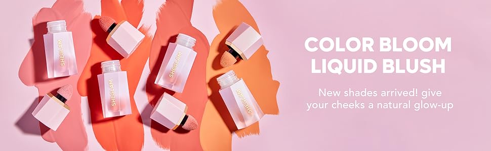 Color Bloom Liquid Blush Makeup for Cheeks Matte Finish - Devoted