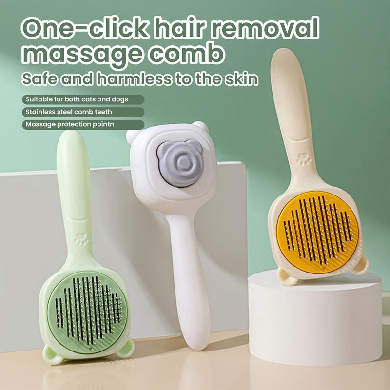 TK's popular best-selling pet comb with a GMV of over $570,000, ranking among the TOP30 in pet product sales. It features deep hair removal, multi-functional care, and multiple uses in one comb, suitable for various pets
