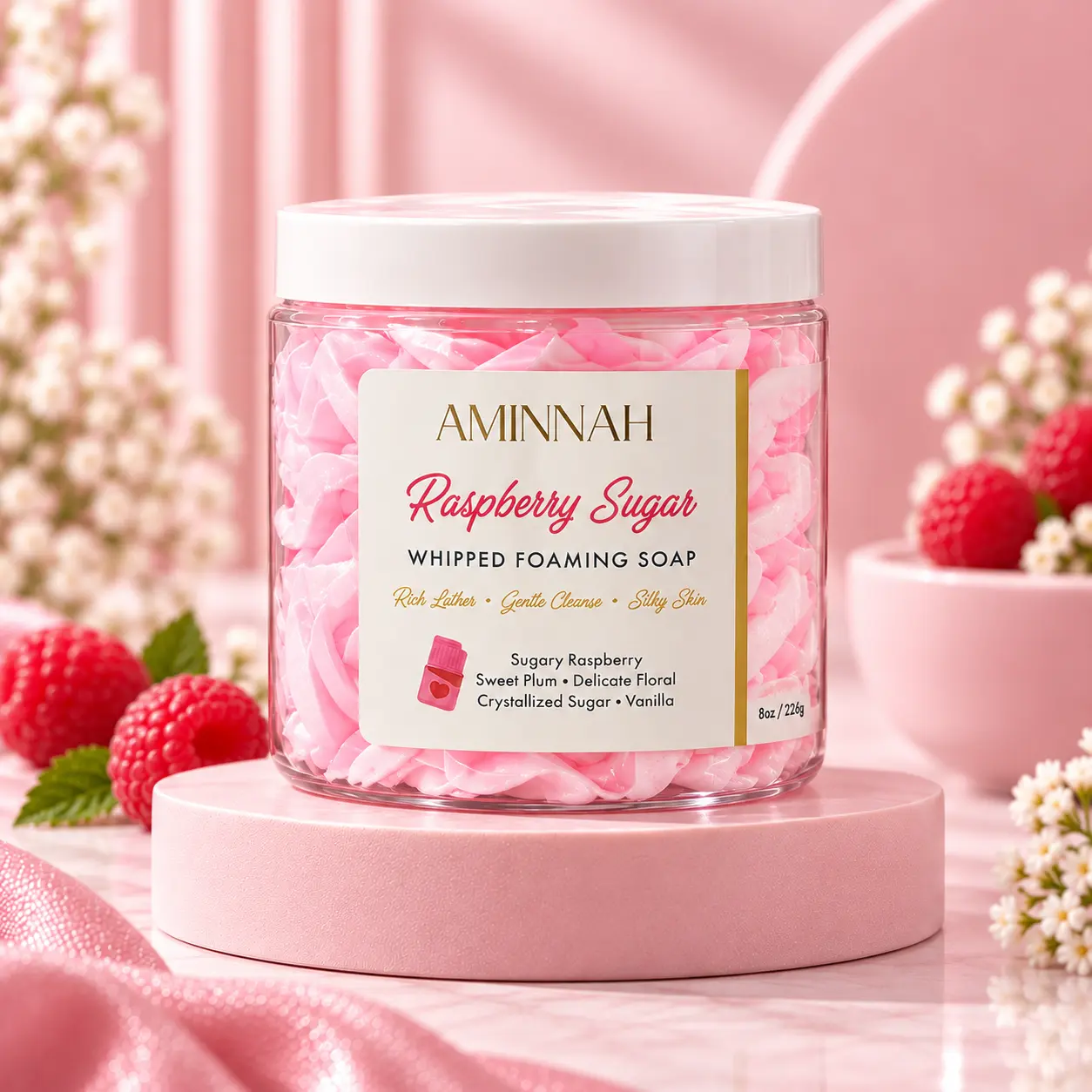 WEEKLY DROP SCENT- Whipped Foaming Soap
