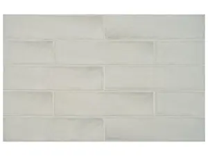 3 x 12 in Teramoda Bamboo Glossy Pressed Glazed Ceramic Tile