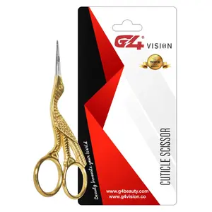 Cuticle Nails Scissor Curved Manicure Steel Stainless Finger Toe Nail
