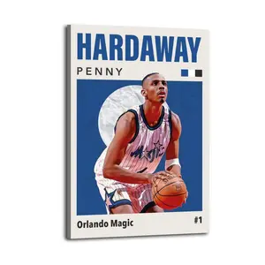Penny Hardaway Canvas Aesthetic For The Bedroom Wall Sitting Room Dormitory Wall Office Wall Poster Decorative Painting Canvas Wall