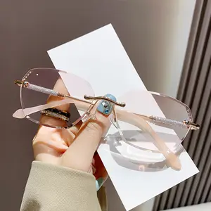 HD Reading Glasses-Anti-Blue Light, UV Protection| Perfect for Work, Travel & Everyday Comfort cute sunnies luxury sunglasses valentine gift unisex street style rectangular square frame beach accessory cyxu se yewear woman shade vintage rectangle photochr