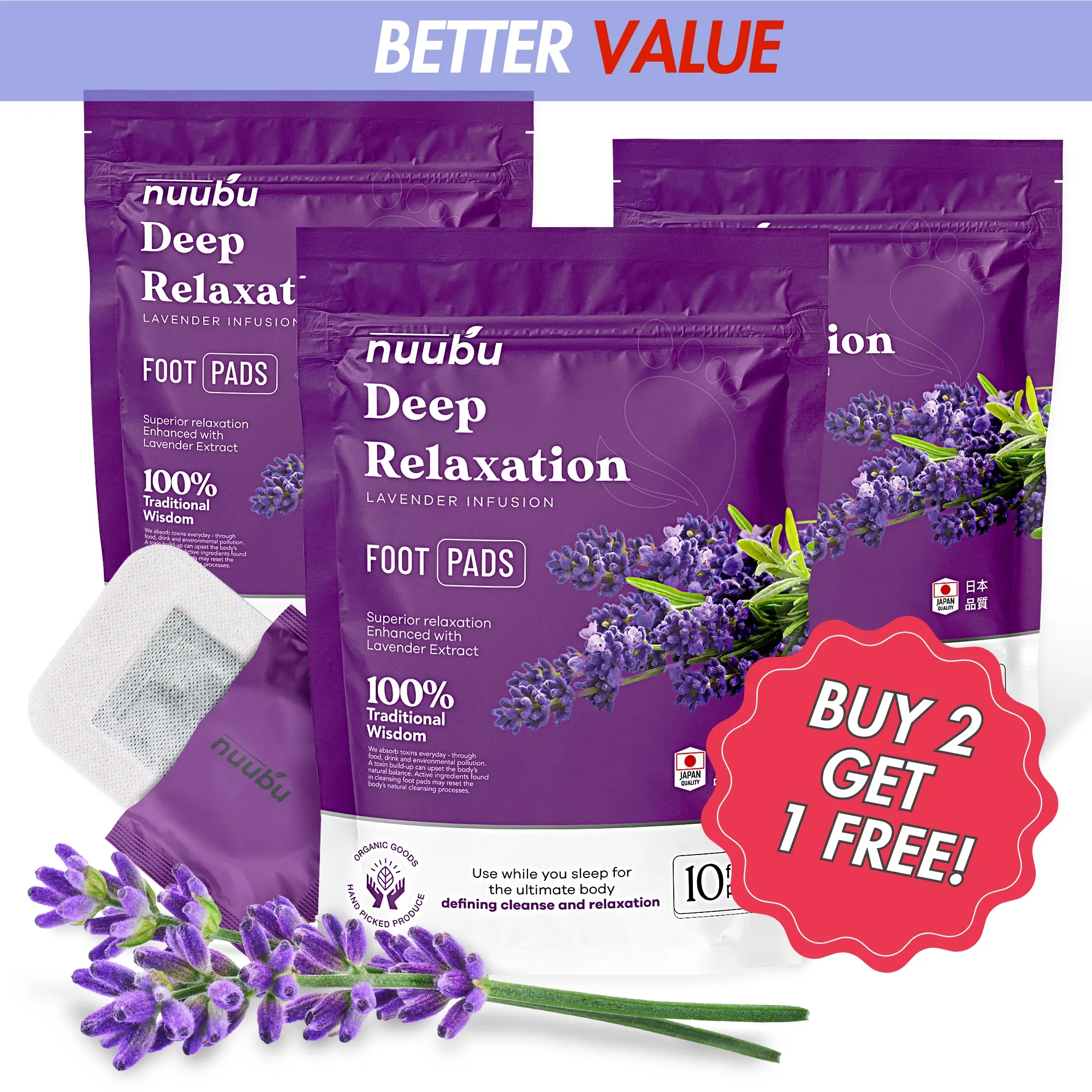 Lavender | Ultimate Body Relaxation | 30 unitis