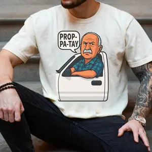 Lock Em Up ver "prop-pa-tay" T-Shirt Viral Funny Graphic Tee Shirt, Fashion Cotton, Full Sizes, For Men, For Women