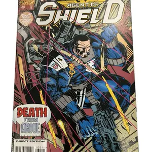 The Punisher 2099 #30, Marvel Comic Book, Dr Doom Frank Castle Chuck Dixon Shield ️