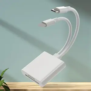 SD Card Reader for iPhone, iPhone17, 1T Card ReaderSummer Memory Card Reader with TF Card Camera AdapterPlug & Play Trail Game Digital Camera SD Card ViewerAdapter for iPad, multicoloured sd card,2026HOT,multicoloured sd card s d