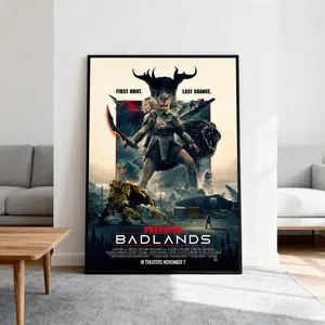 Predator Badlands Movie Poster - High-Definition Replica Printing - Movie Fan Gifts - Wall Decorations