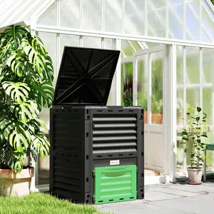 80-Gallon Outdoor Compost Bin (Green)