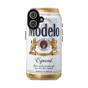 Modelo Beer Tough Phone Case Lager Domestic Case Compatible with iPhone 12, 13, 14, 15, 16 & Samsung Galaxy S21, S22, S23 & S24 series