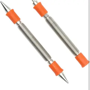 2-Piece Dual Head Nail Setter and Door Hinge Pin Remover Tool Set, Combination 1/32" and 1/16" Nail Set, Hammerless Paint Pro Pak 2 Piece Tool Set