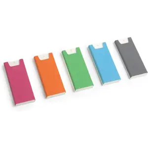 Shine - 2 in 1 Cell Phone and Screen Cleaner with Attached Microfiber Cloth (5 Pack - 5 Colors)