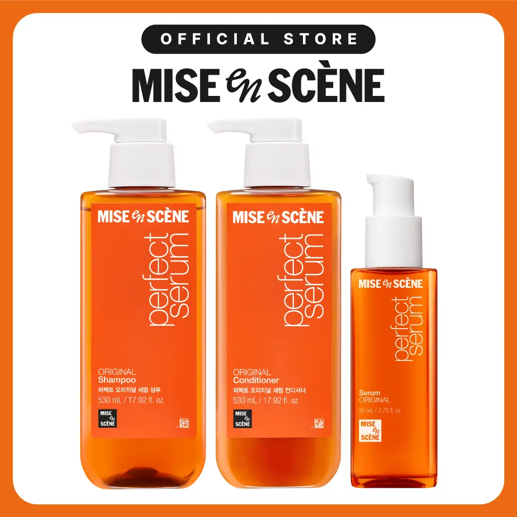 Perfect Serum Original 3-Step Complete Hair Care Trio | Mise En