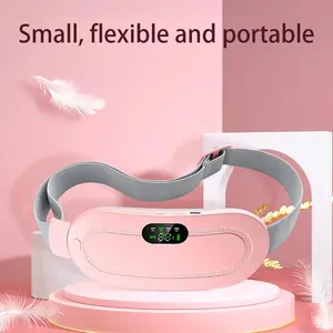 Heating Pad for Period Cramps, Three-Speed Adjustment，Portable Cordless Rechargeable Heating Pad for Menstrual Pain Relief Electric Heat Belt,Gifts for Her Women Girl Wife (Pink)