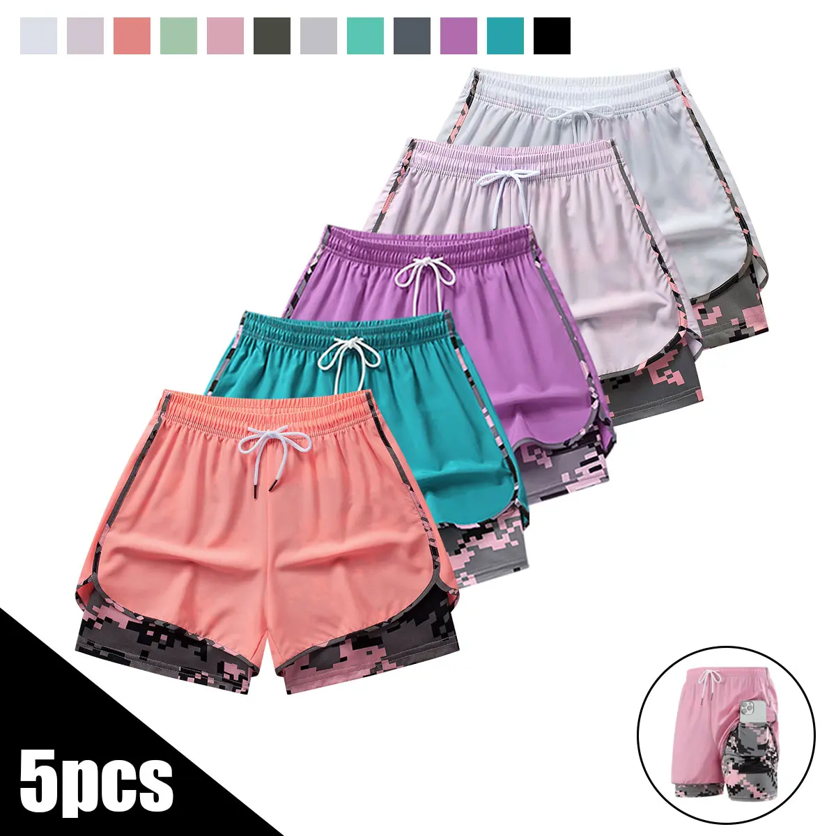 patchwork sweat shorts - TikTok Shop