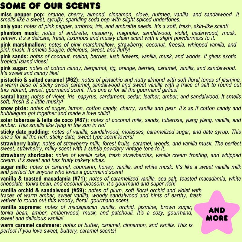 Hair & Body Milk Mists ~ Choose Your Own Scent ~ Fragrant Hair and Body Spray Milky Mists