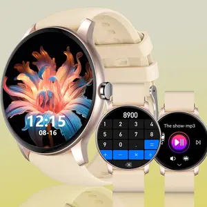 Smart Watch with Wireless Calling & Multiple Sports Modes, Call & Message Alerts, Outdoor Wearable Device Compatible iOS/android