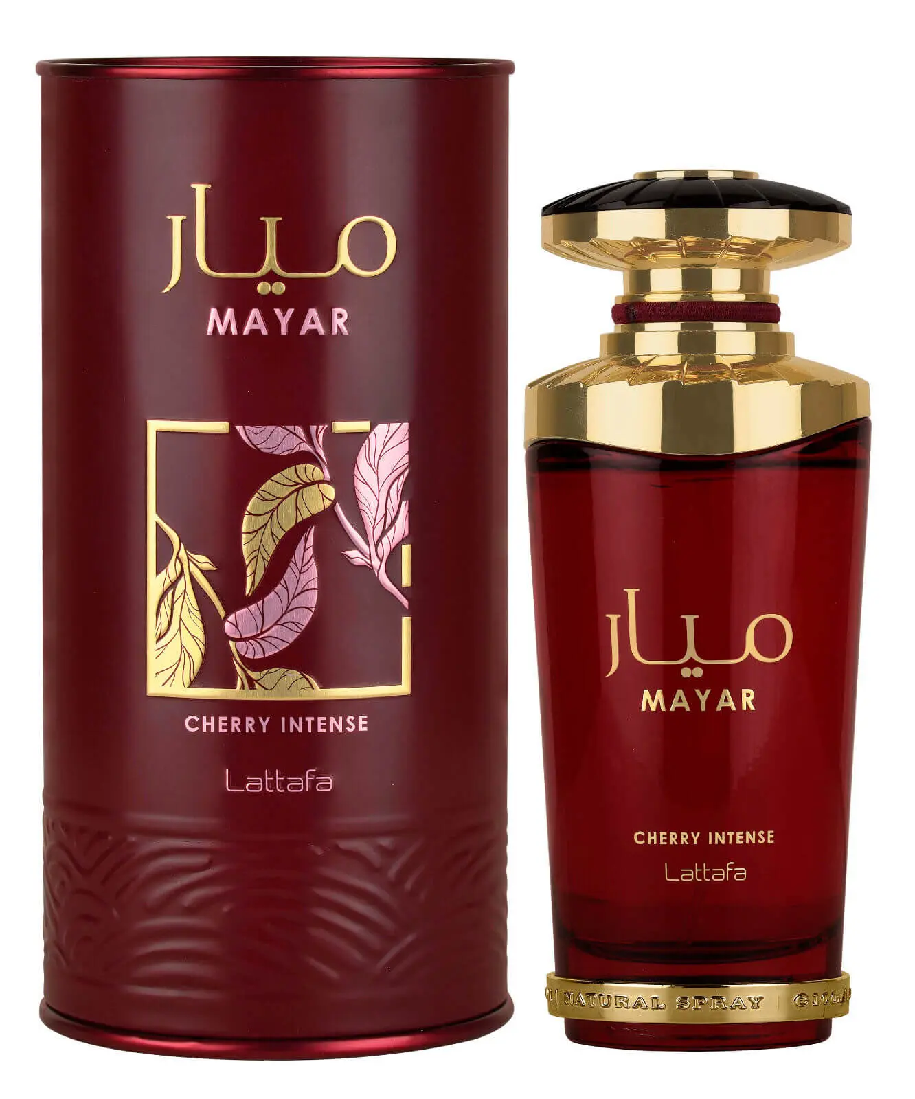 Lattafa Mayar Cherry Intense Eau de Parfum for Unisex 3.4 oz - Fruity, Gourmand, and Warm Fragrance Edp Liquid Colognes
