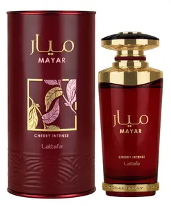 Lattafa Mayar Cherry Intense Eau de Parfum for Unisex 3.4 oz - Fruity, Gourmand, and Warm Fragrance