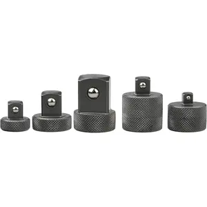K351 Low Profile Impact Socket Adapter and Reducer Set, Chrome-Moly Steel, 5-Piece