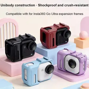 Protective Frame For Insta360 GO Ultra Expandable Frame PC Rabbit Cage Protective Case Camera Accessories