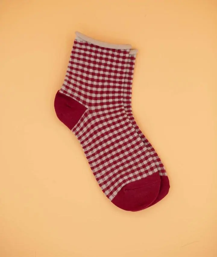 Checkered Socks