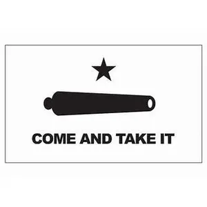 Gonzales Come and Take It Bomb Sticker 2.5" x 4" U.S. Vinyl Car Decal for Customization