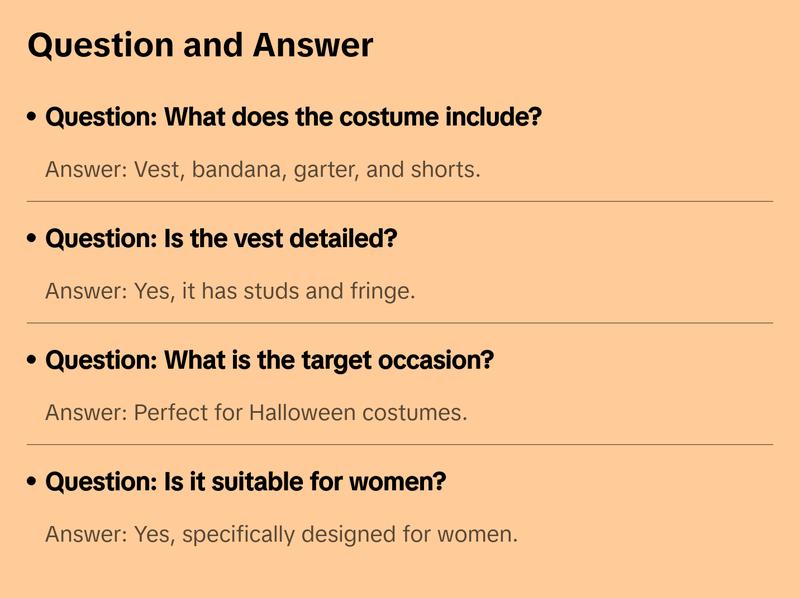 5107 - 4pc Saddle Up Diva Womens Cowgirl Costume for Halloween