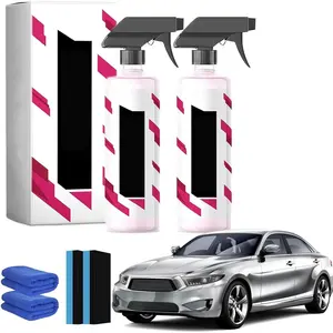 2PCS Plastic, Trim & Tire Dressing - Restore Faded Plastics, Plastic Restorer for Cars Ceramic Plastic Coating