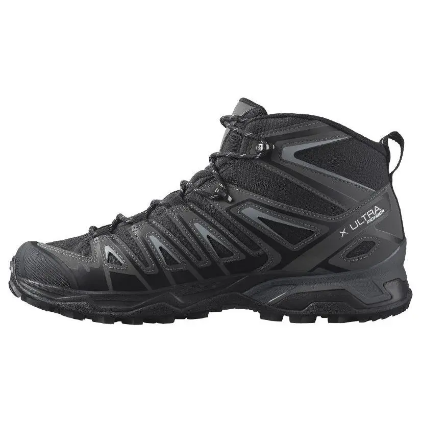 Salomon X Ultra Pioneer Mid Outdoor Hiking Shoes for Men with Comfort, Cushioning, and Traction