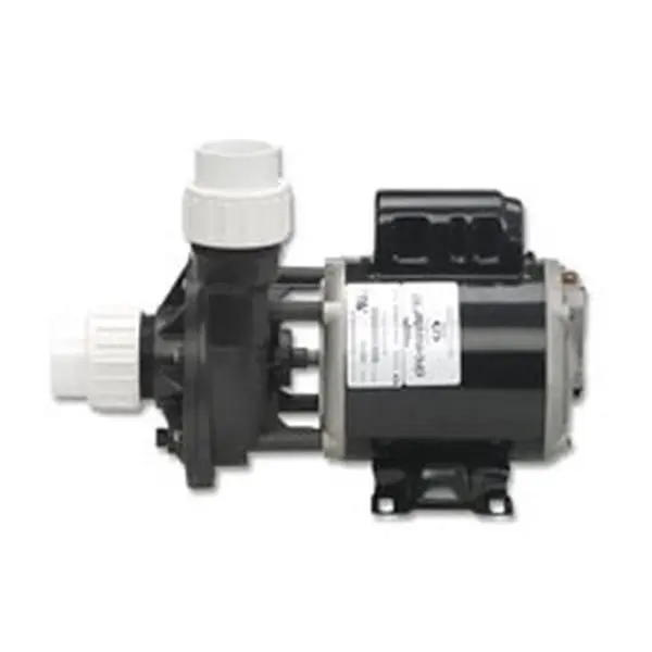 Gecko Alliance Circ-Master Series Circulation Pump (Part No. 020930002010) - 1/8 hp, 115V, 48 Frame, 1.5 in. Inlet/Outlet, 24-Hour Filtration, Single Phase, Gecko Compression Fittings, Carbon-Graphite, High-Flow Heating System Compatibility